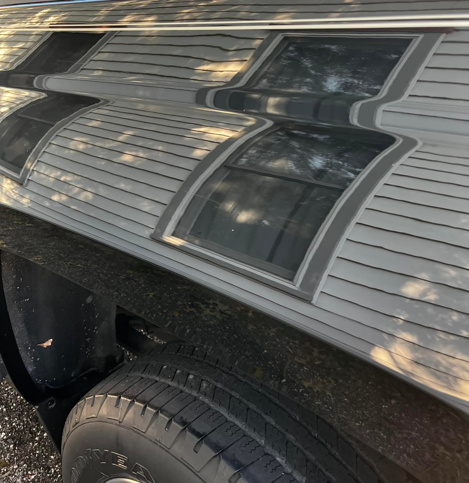 Black paint after correction — mirror-like gloss restored